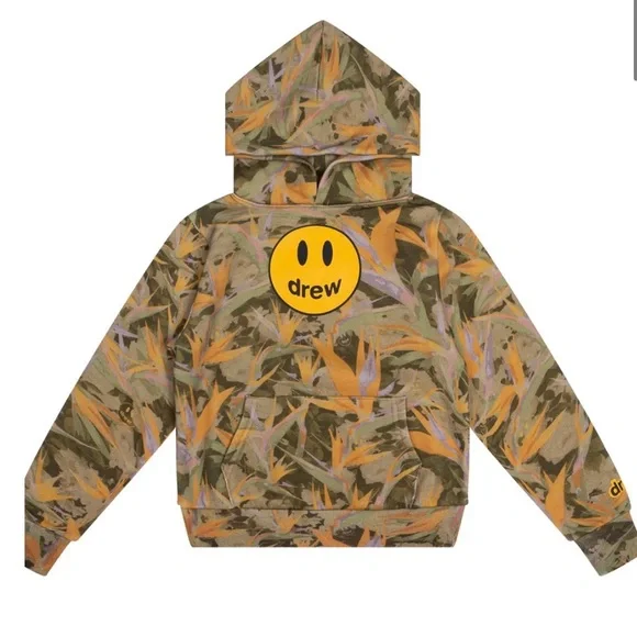 Oversized Drew House Camo Size XXS Hoodie DEADSTOCK!